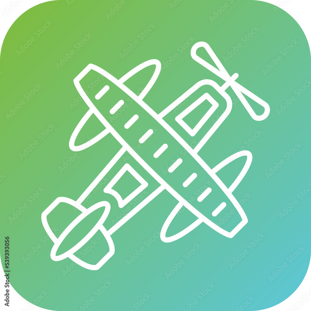 Seaplane Icon Style Seaplane Icon Style