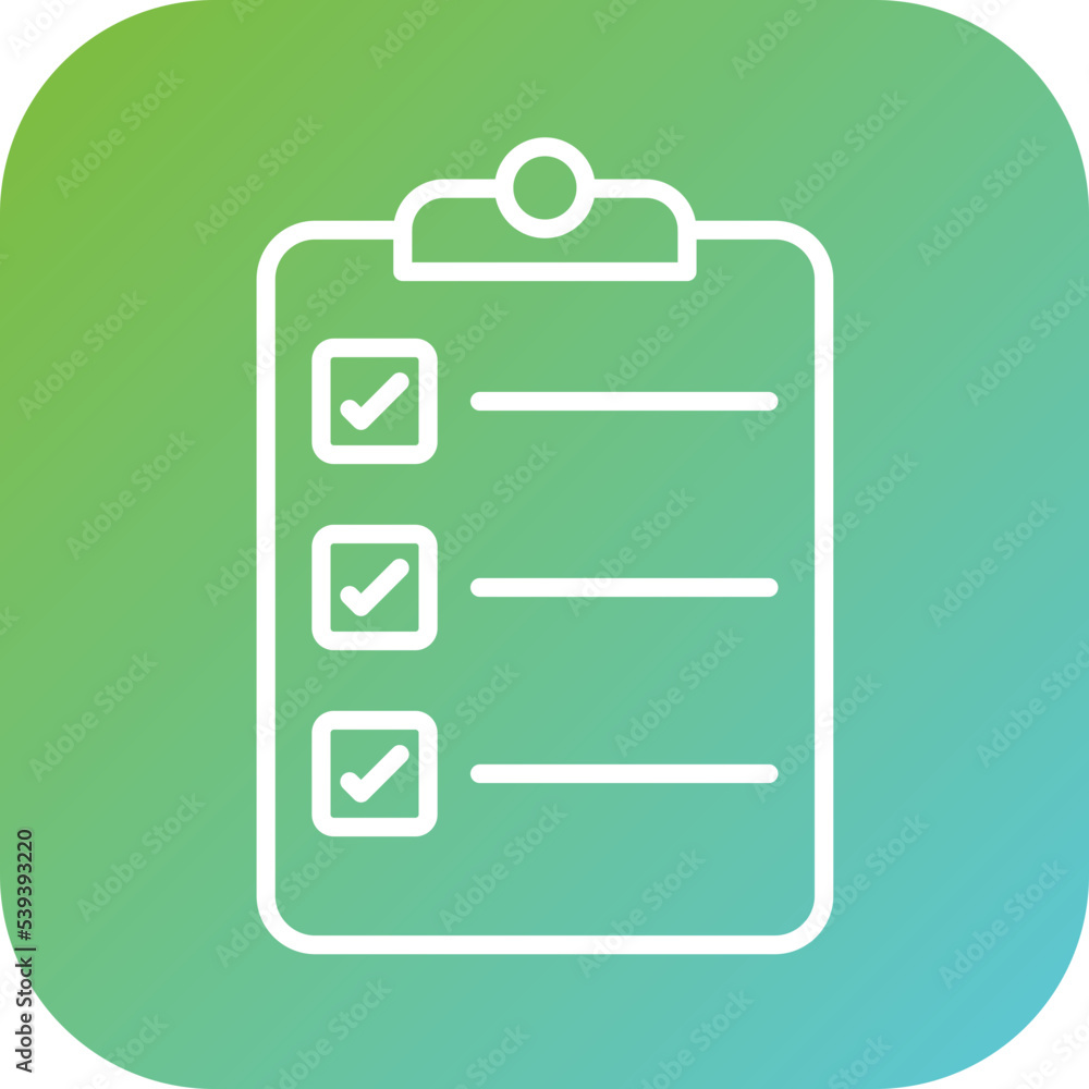 Checklist Icon Style Checklist Icon Style