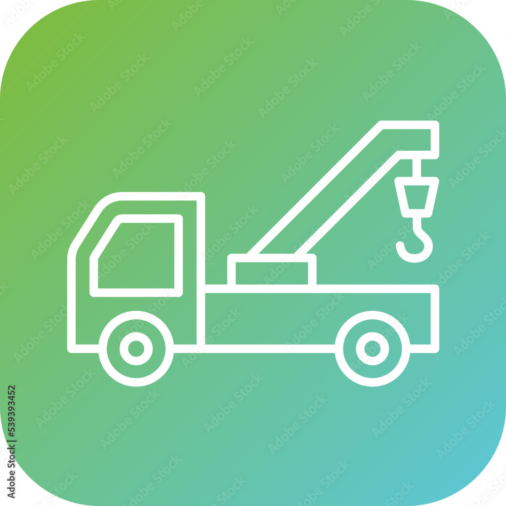 Crane Machine Icon Style Crane Machine Icon Style