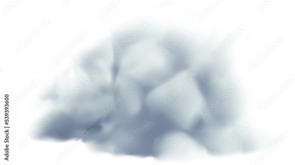 White Cloud isolated on transparent background White Cloud isolated on transparent background