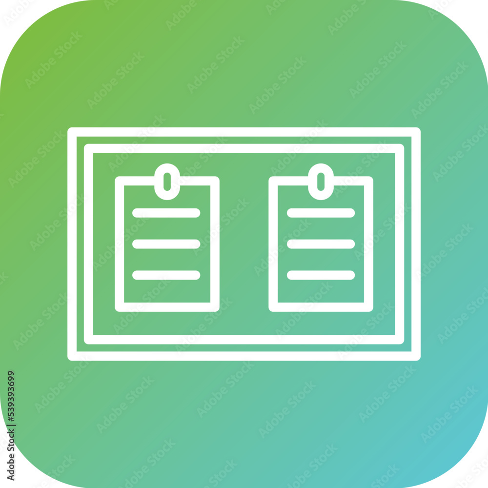 Corkboard Icon Style Corkboard Icon Style