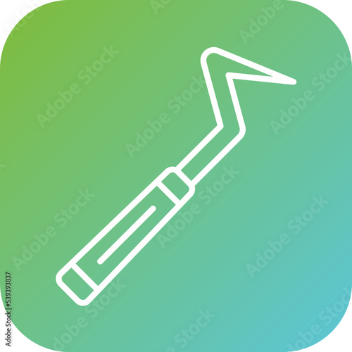 Dental Probe Icon Style