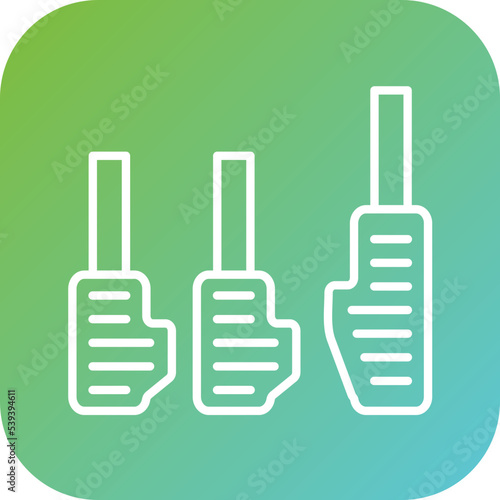 Pedals Icon Style