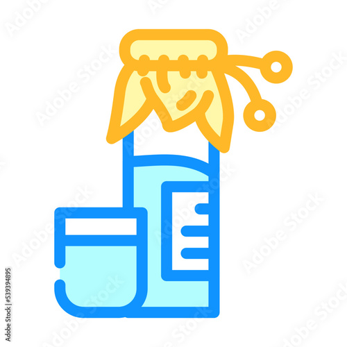 kefir milk product color icon vector. kefir milk product sign. isolated symbol illustration