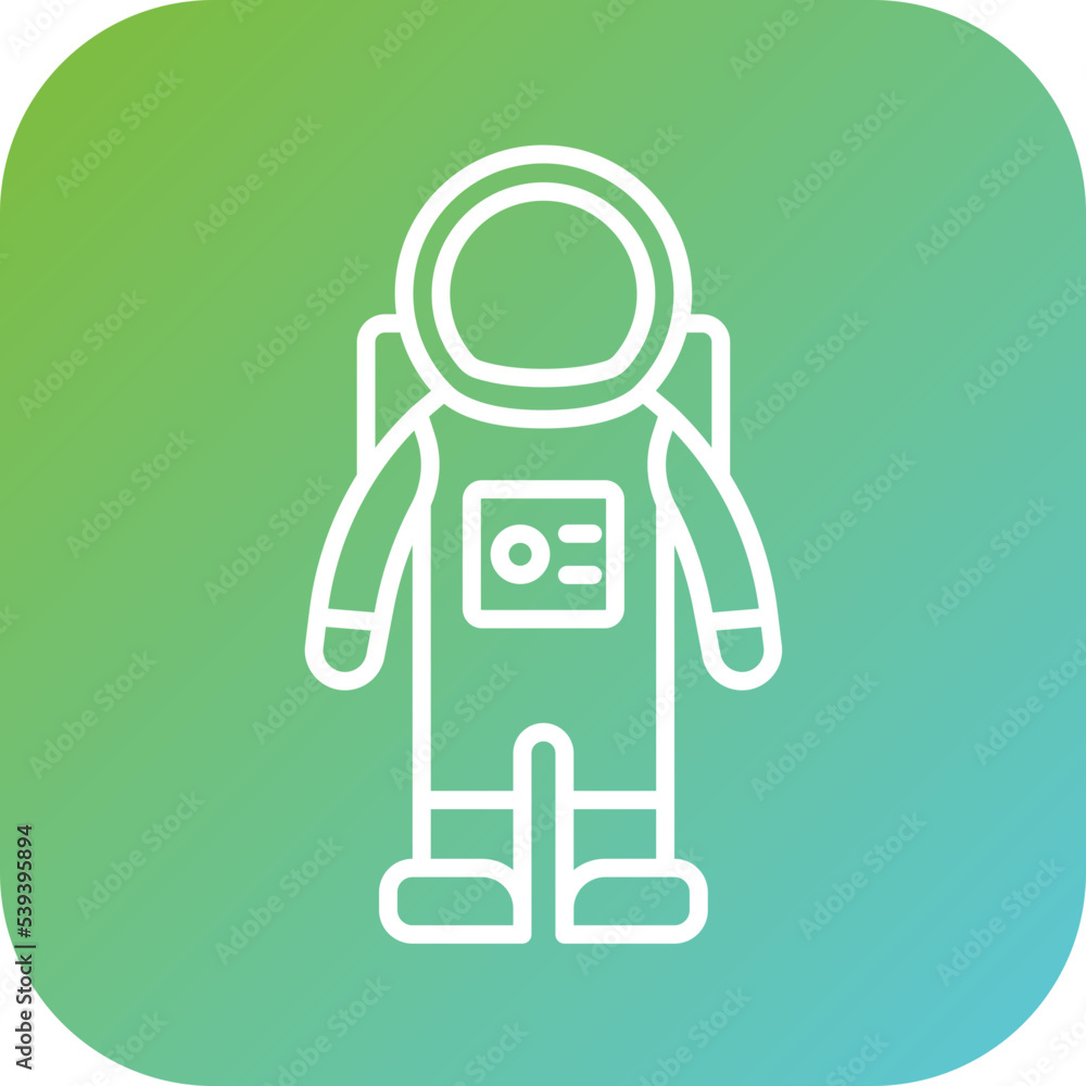 Astronaut Suit Icon Style Astronaut Suit Icon Style