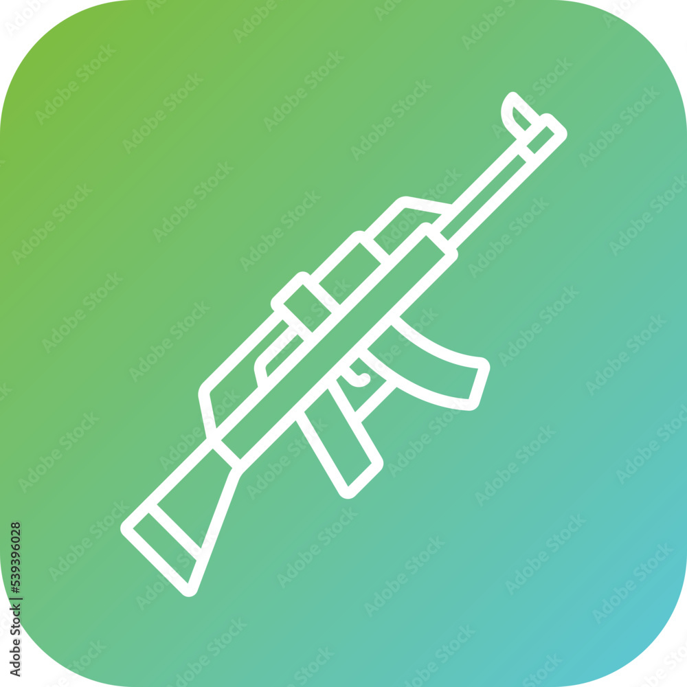 Rifle Icon Style Rifle Icon Style