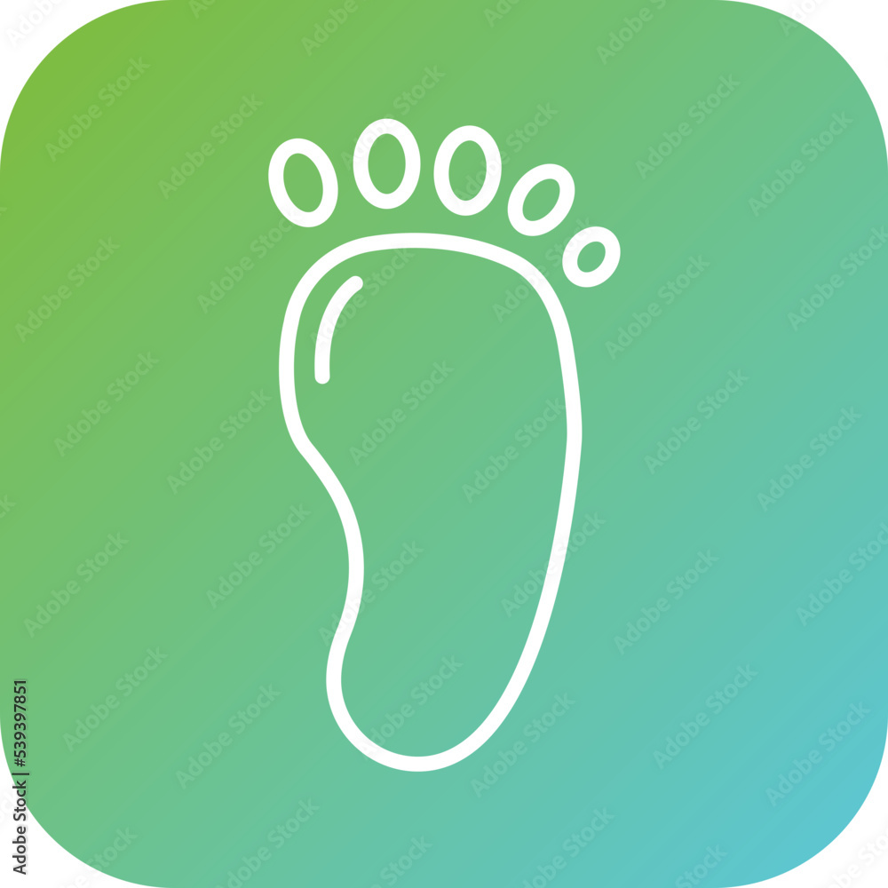 Footprint Icon Style Footprint Icon Style