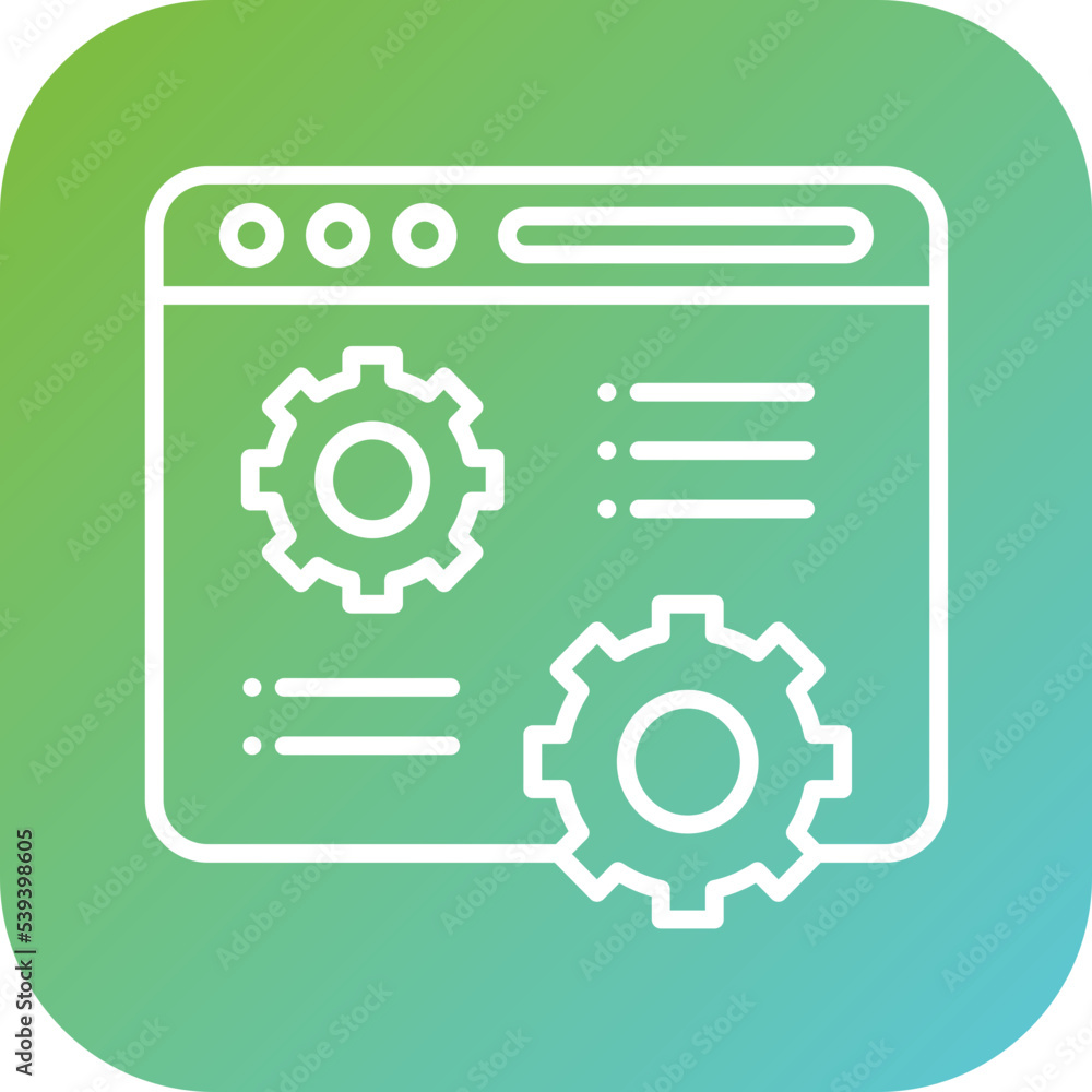 Corporate Website Icon Style Corporate Website Icon Style