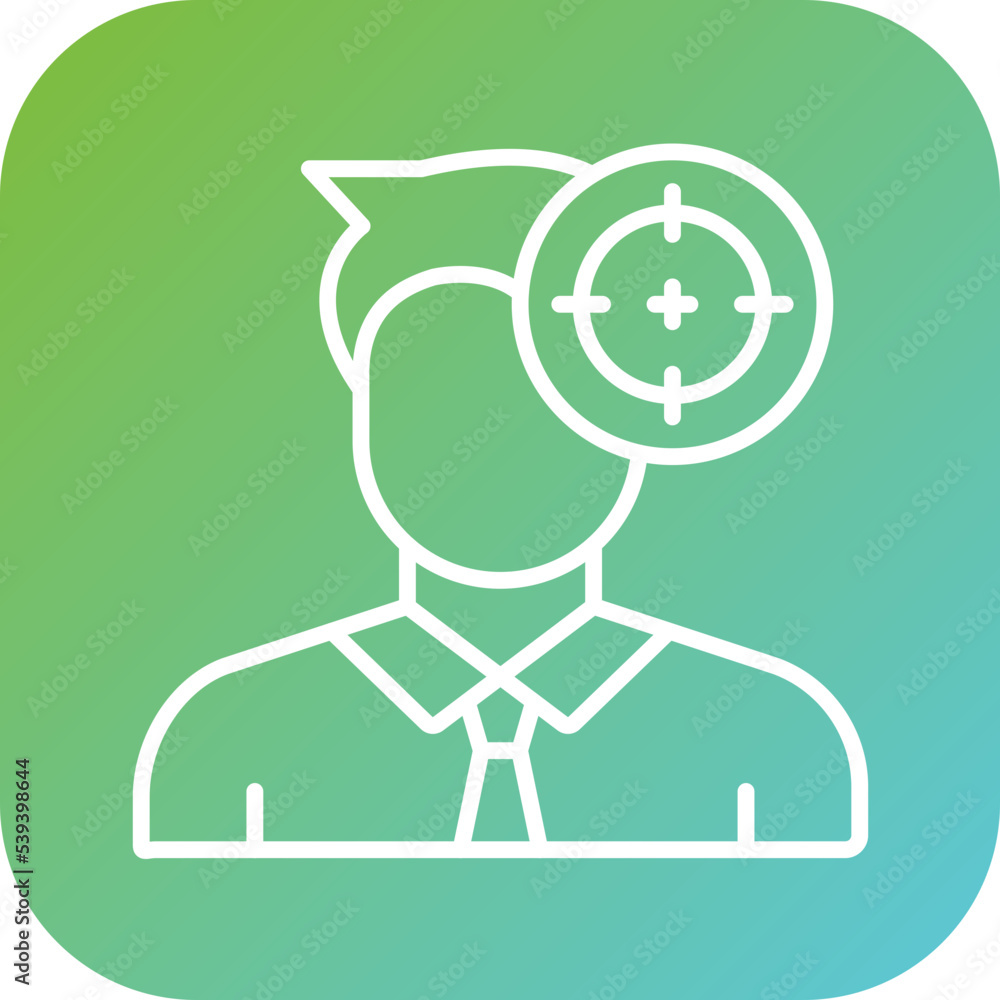 Headhunting Icon Style Headhunting Icon Style