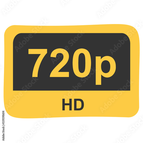 HD 720p Video or screen resolution photo