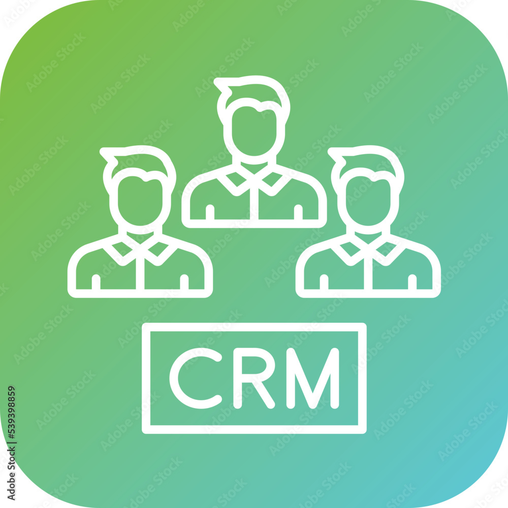 Crm Methodologies Icon Style