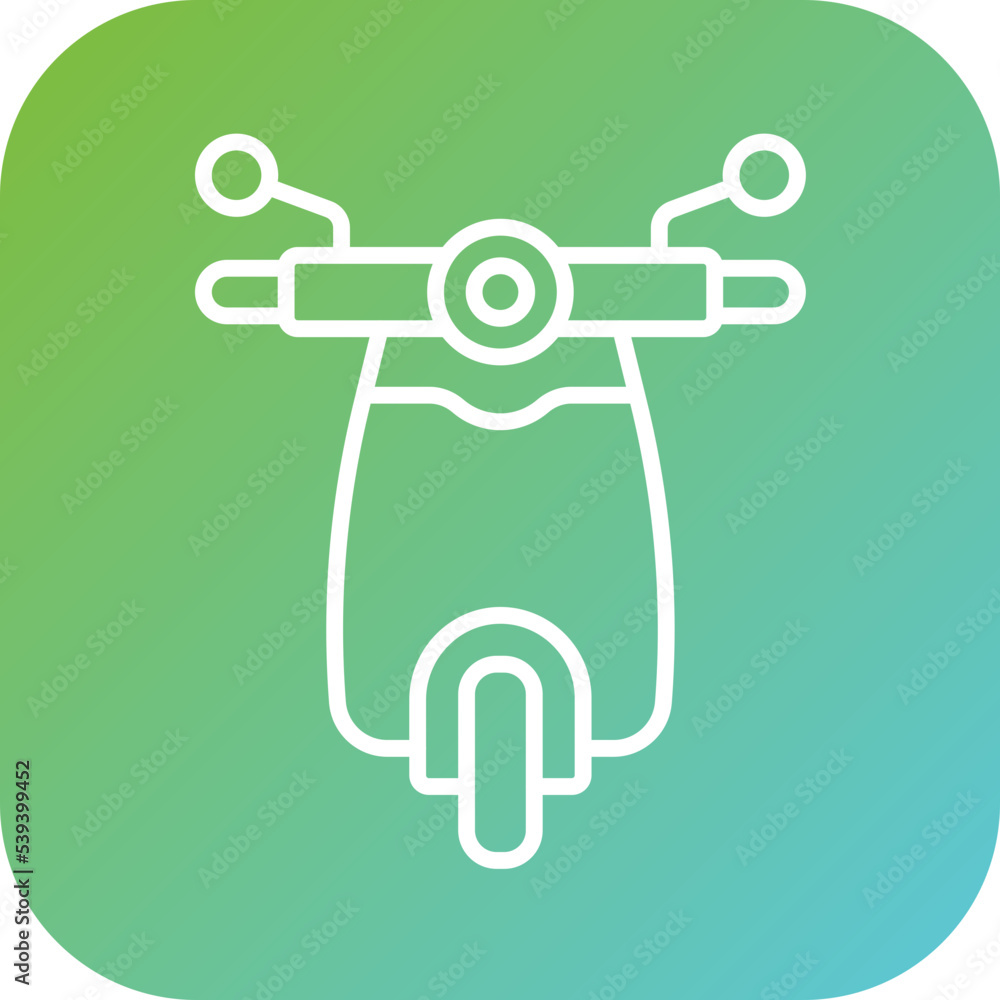 Scooter Icon Style Scooter Icon Style