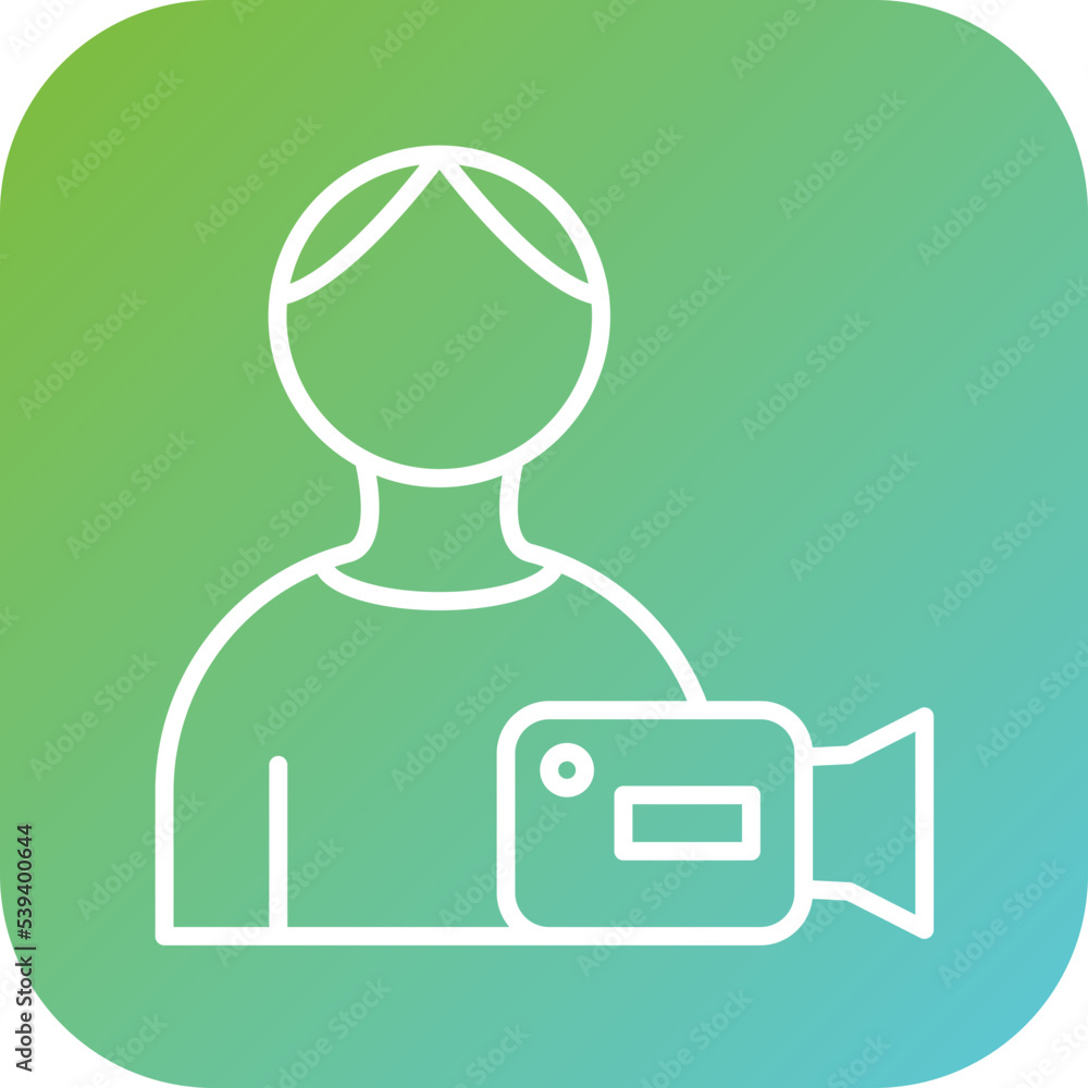 Camera Operator Icon Style Camera Operator Icon Style