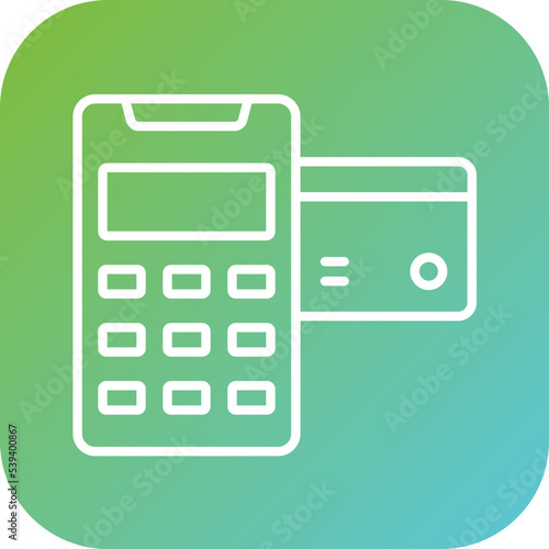 Card Machine Icon Style