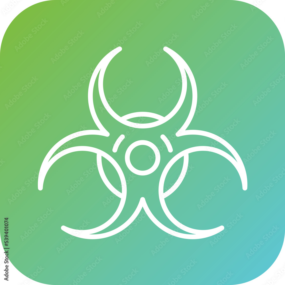 Biohazard Icon Style Biohazard Icon Style