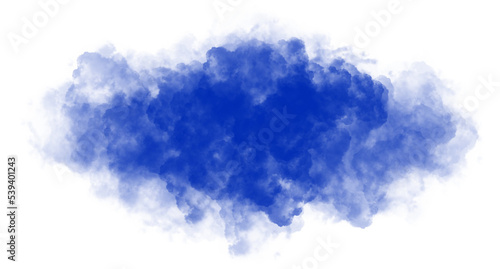 abstract blue smoke effect