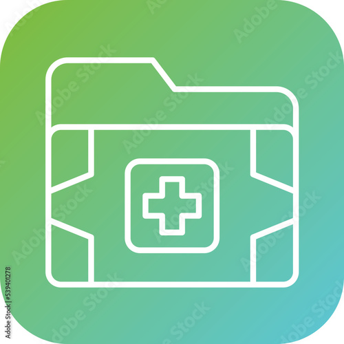 Medical Folder Icon Style