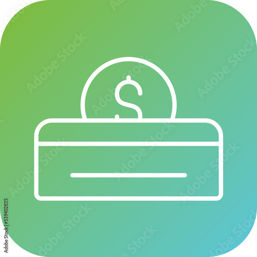Donation Based Crowdfunding Icon Style