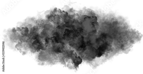 abstract black smoke graphic effect