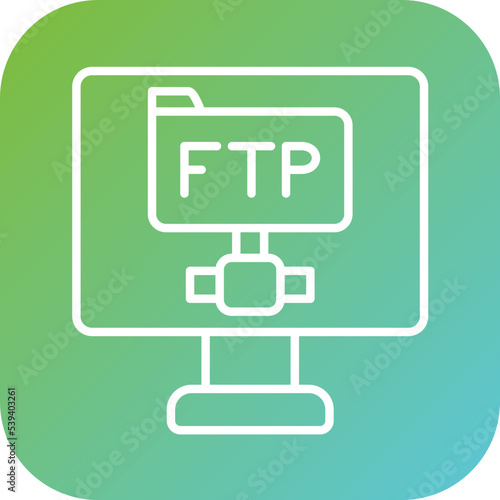 Ftp Protocol Icon Style