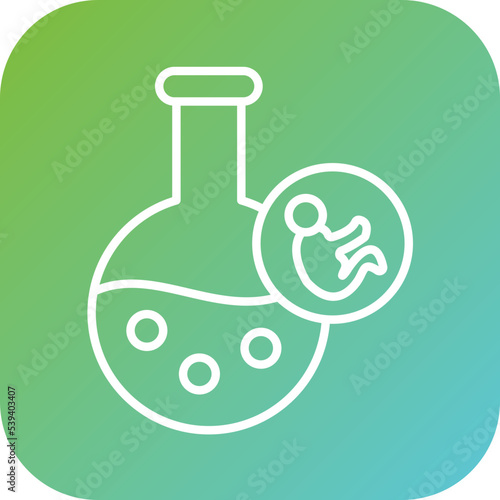 In Vitro Fertilization Icon Style