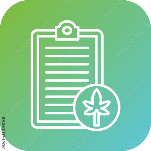 Drug Test Icon Style