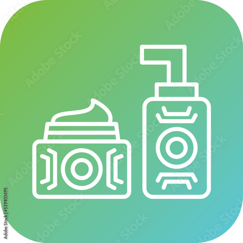 Personal Care Products Icon Style