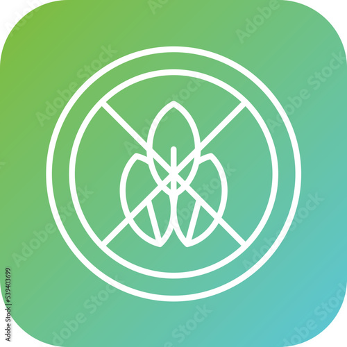 Non Gmo Ingredients Icon Style