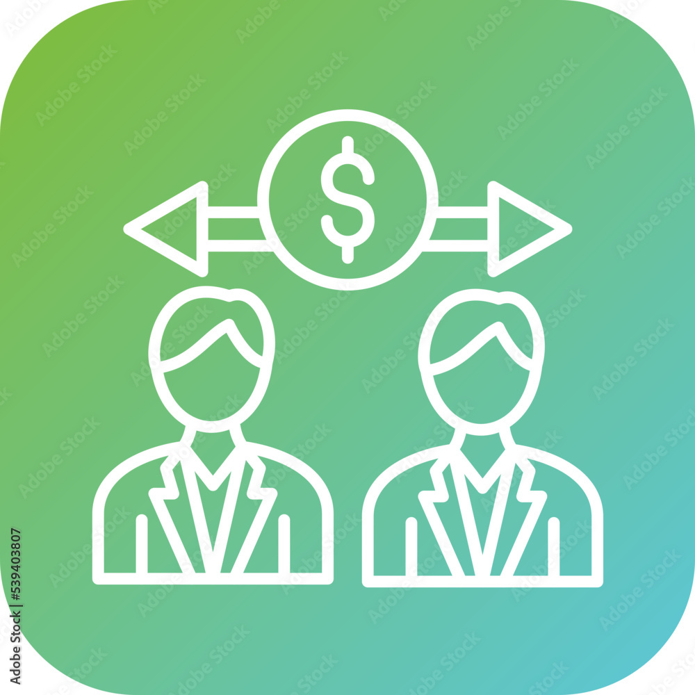 Business Relationship Icon Style Business Relationship Icon Style