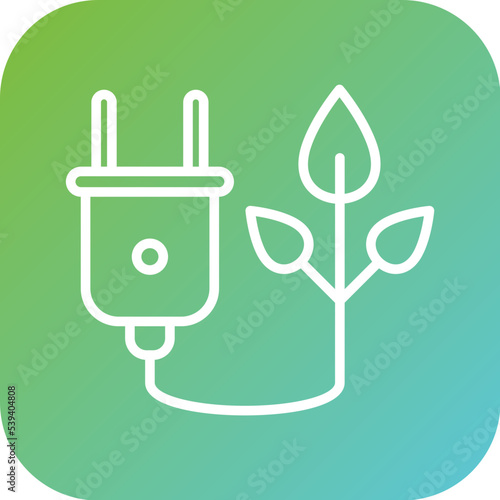 Sustainable Energy Icon Style
