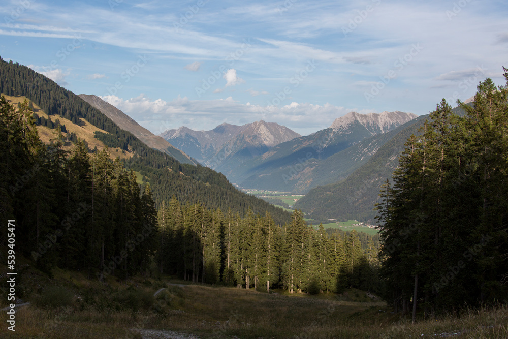 Lechtal - die Alpen im Herbst