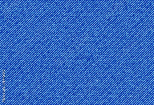 Light blue jeans denim texture pattern background. Apparel fabric pattern. Jeans surface wallpaper or background, casual clothing fabric texture vector backdrop, cotton textile realistic pattern