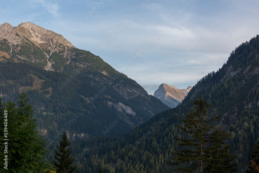 Lechtal - die Alpen im Herbst
