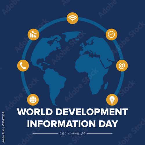 World Development Information Day Social Media Post