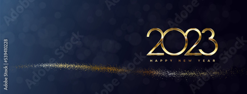 2023 Happy New Year Greeting Card