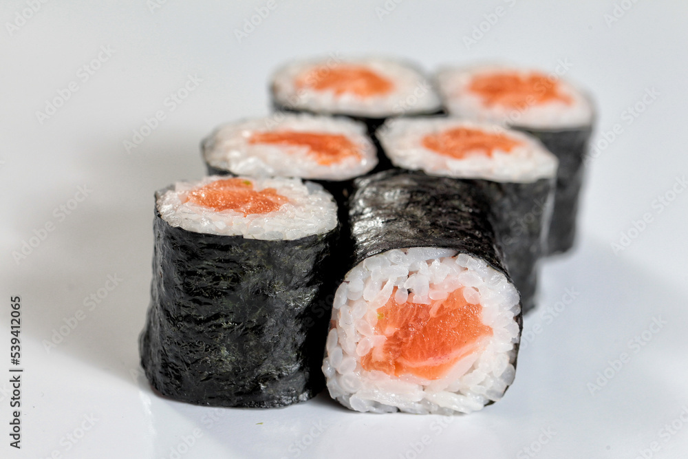 sushi on a plate sushi on a plate