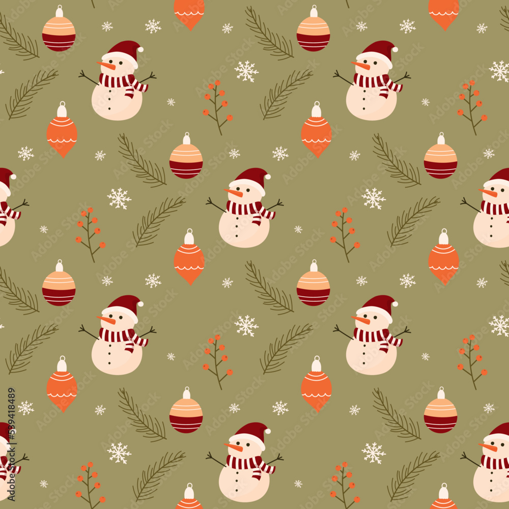 christmas seamless pattern christmas seamless pattern