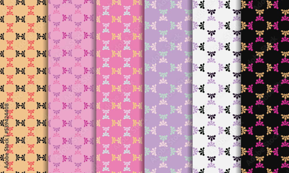 Floral celestial decorative Pattern Background. Set of seamless geometric patterns. Retro seamless pattern background. Neutral trendy colours on digital paper Floral celestial decorative Pattern Background. Set of seamless geometric patterns. Retro seamless pattern background. Neutral trendy colours on digital paper