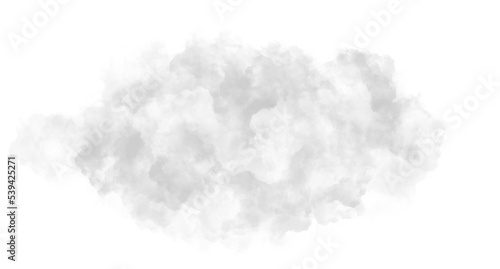 floating white cloud effect