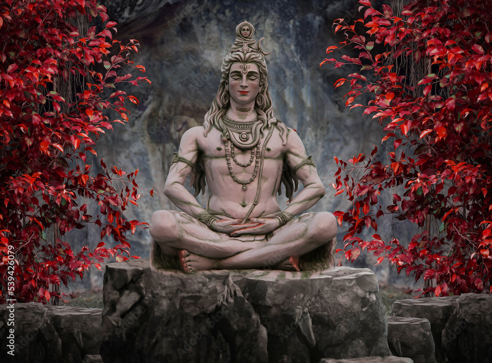 Download Bholenath Shiva 3d Portrait Wallpaper Wallpaperscom