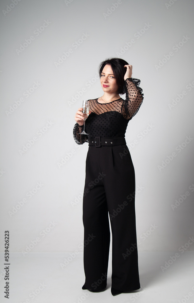 portrait of a woman with glasses