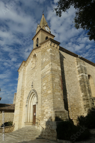 L'église de Blauzac