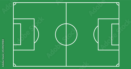 football field background illustration with simple design and 4K size