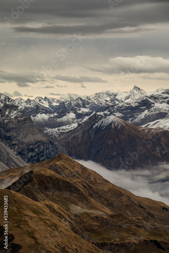 Die Oberstdorfer Alpen - Nebelhorn im Herbst © EinBlick