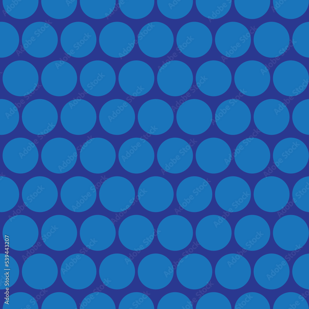 Abstract seamless pattern of circles