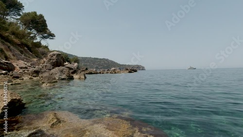 tramuntana beach, mallorca photo