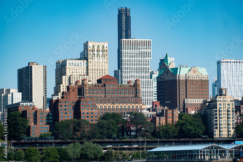 New York City, NY. USA - August 20, 2022: Skyline of Brooklyn  © Manel Vinuesa