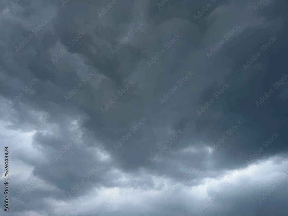 dark cloud in the sky background