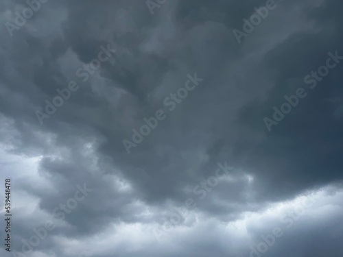 dark cloud in the sky background