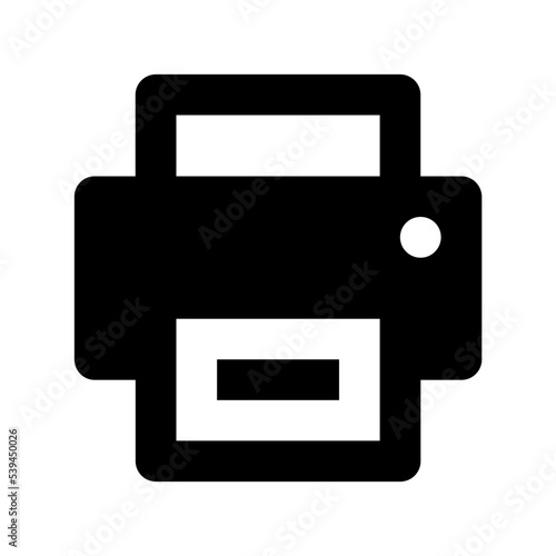 Printer Flat Vector Icon